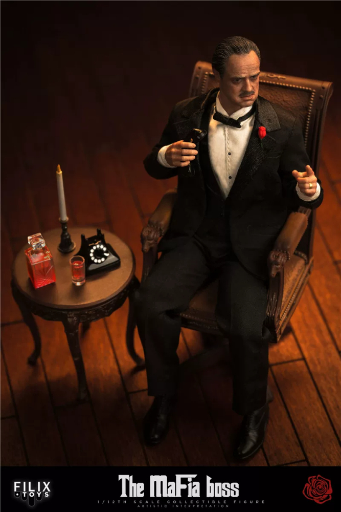 【Pre-order】1/12 Filix Toys  The Godfather 1972 VITO CORLEONE action figure
