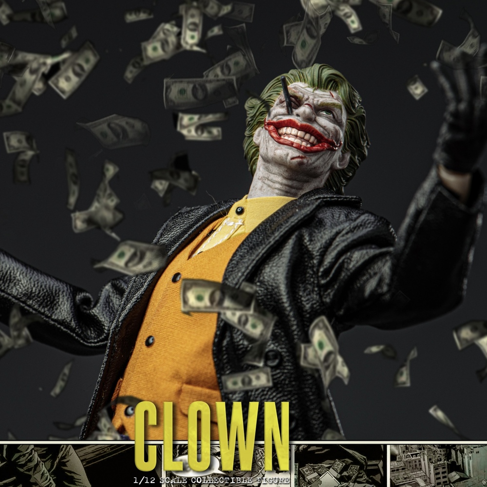 【Pre-order】1/12 Venus Toys  THE CLOWN Action Figure