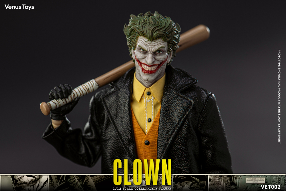 【Pre-order】1/12 Venus Toys  THE CLOWN Action Figure