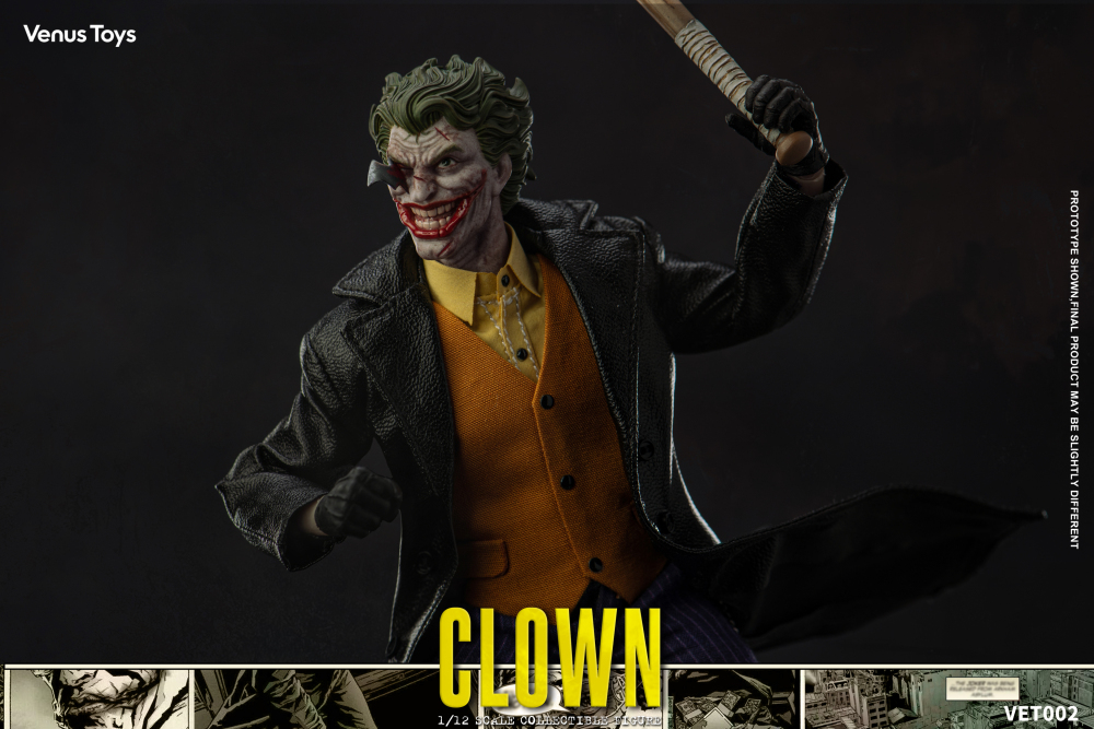 【Pre-order】1/12 Venus Toys  THE CLOWN Action Figure