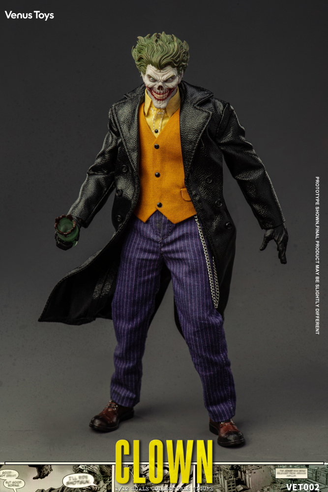 【Pre-order】1/12 Venus Toys  THE CLOWN Action Figure