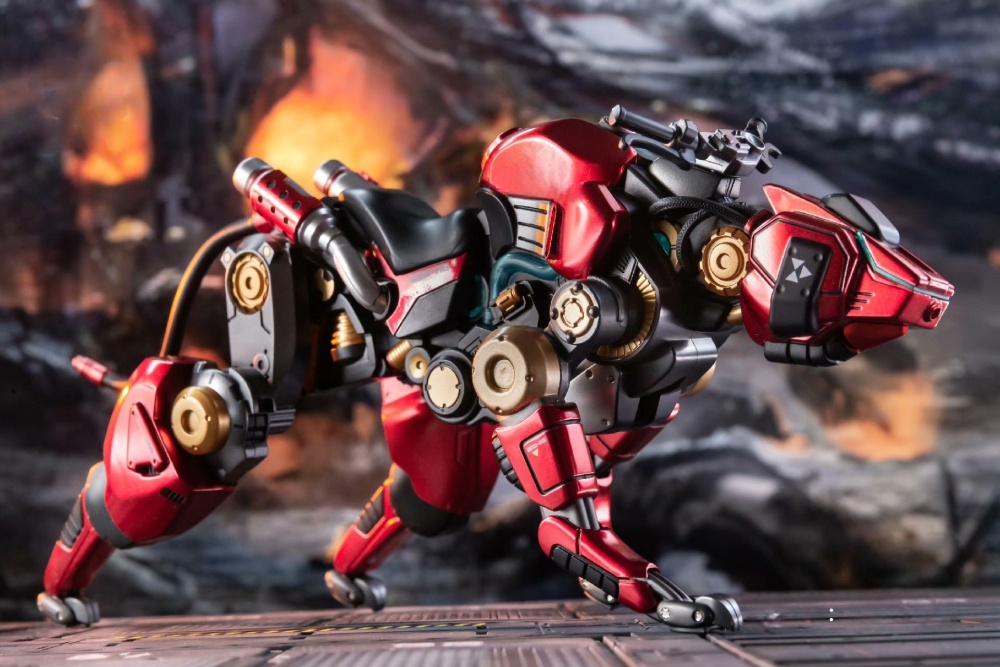 【Available】86Toys Cyber Mechanical Dog, Articulated, with LED Breathing Light