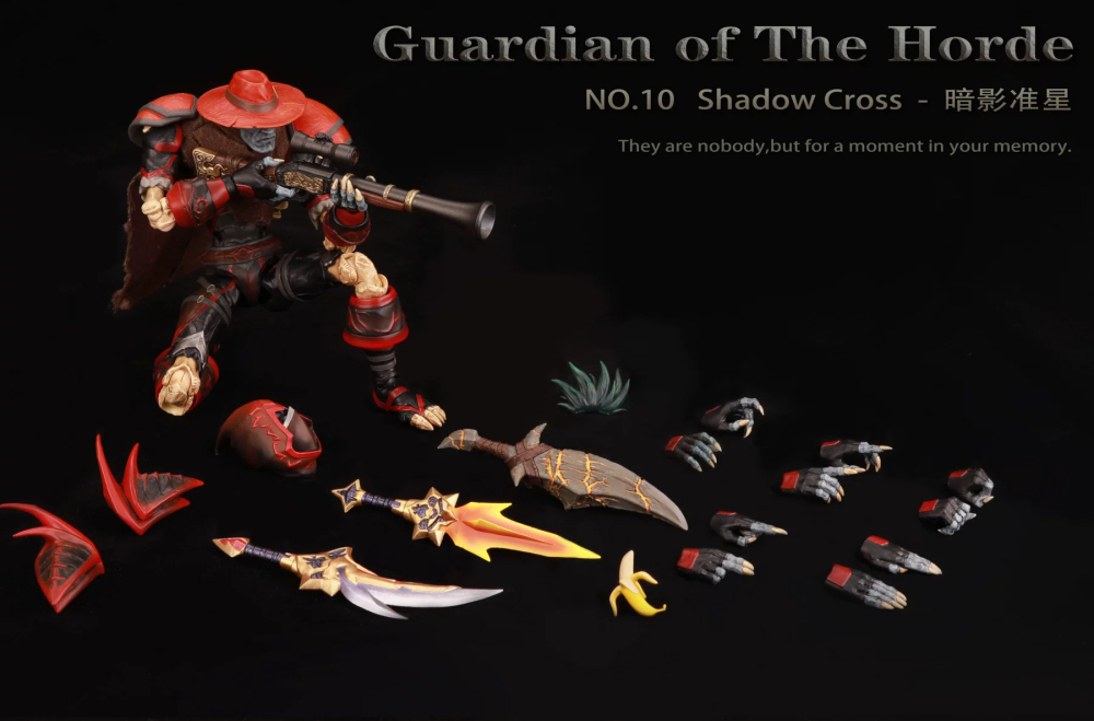 【Pre-order】1/12 Grey Knight Studio - Tribal Guardian Shadow Crosshair Action Figure