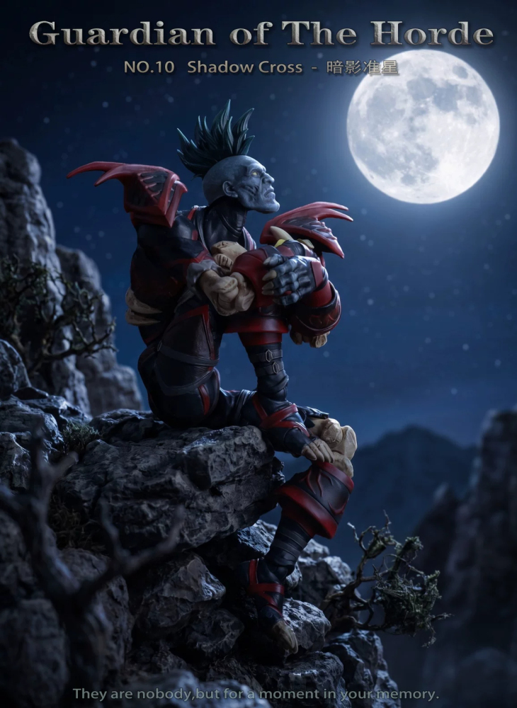 【Pre-order】1/12 Grey Knight Studio - Tribal Guardian Shadow Crosshair Action Figure