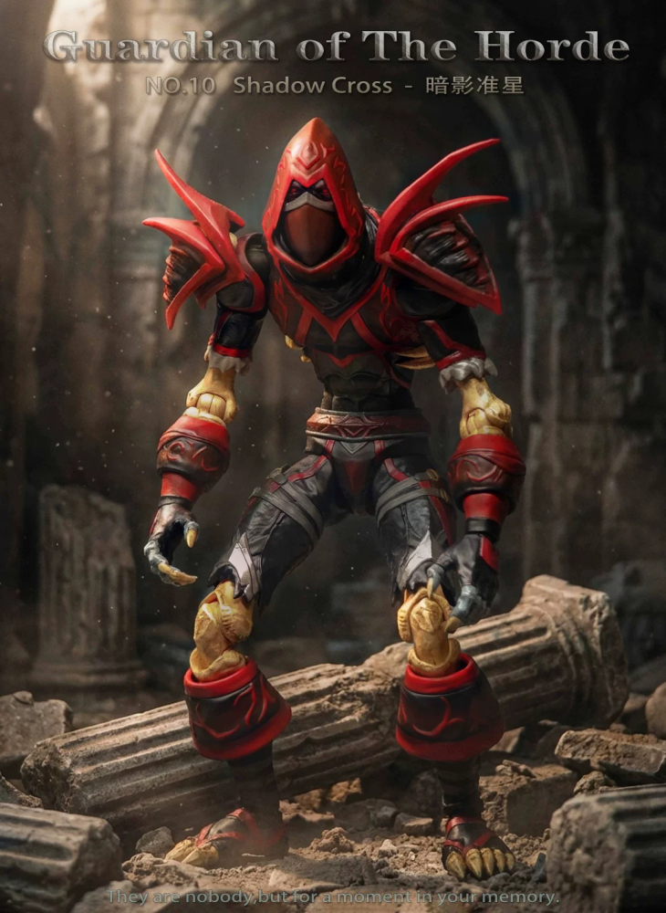 【Pre-order】1/12 Grey Knight Studio - Tribal Guardian Shadow Crosshair Action Figure