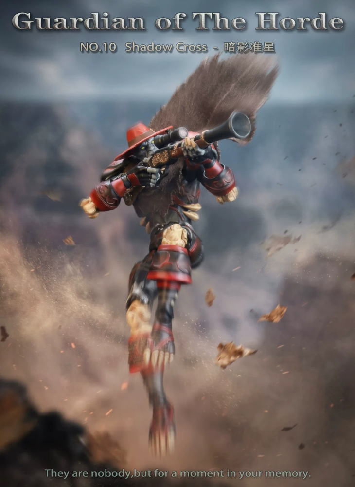 【Pre-order】1/12 Grey Knight Studio - Tribal Guardian Shadow Crosshair Action Figure