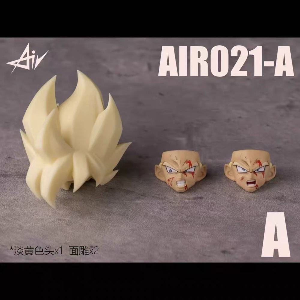 【Pre-order】HM air 021 A/B/C Head sculpt accessory pack
