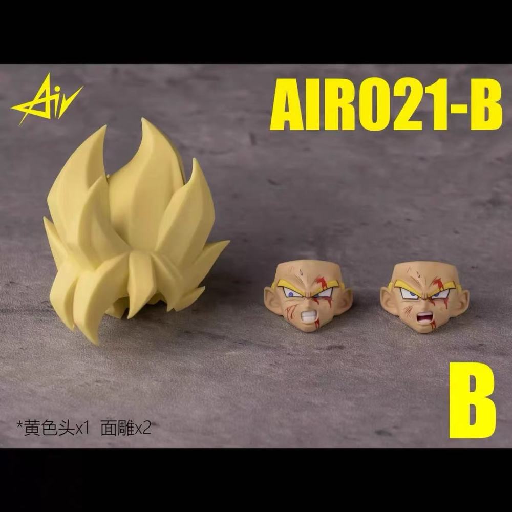 【Pre-order】HM air 021 A/B/C Head sculpt accessory pack