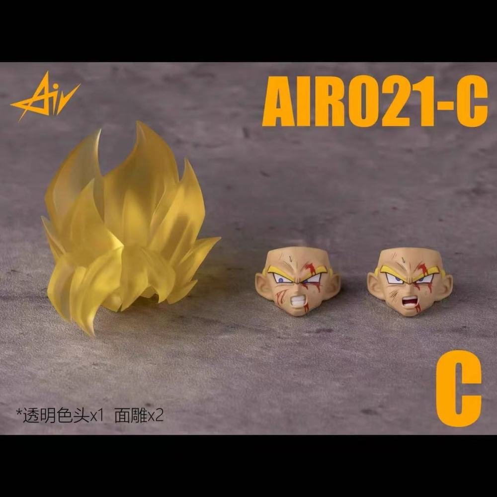 【Pre-order】HM air 021 A/B/C Head sculpt accessory pack