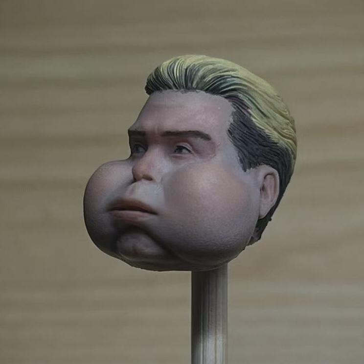 【Pre-order】1/12 the Homelander Cute puffy cheeks Antony Starr head sculpture