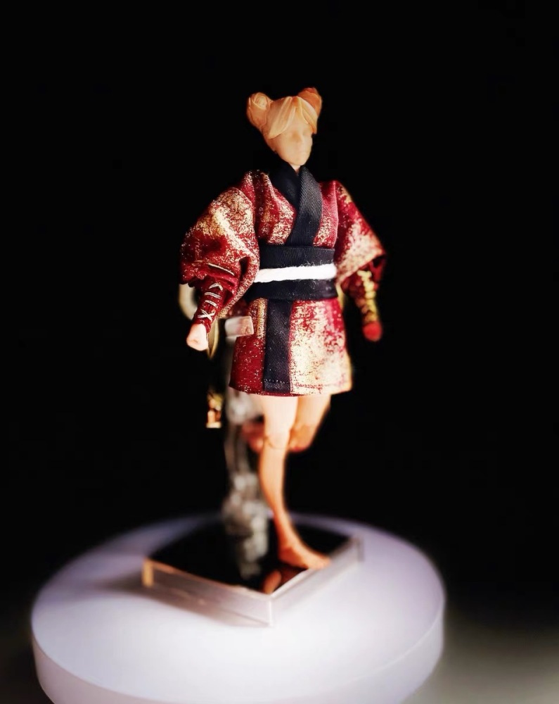 【Pre-order】1/12 Fit for Romankey body Cotton Kimono set