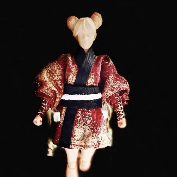 【Pre-order】1/12 Fit for Romankey body Cotton Kimono set