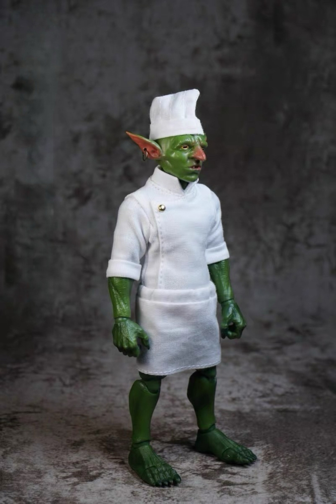 【Pre-order】1/12 Action Figure Chef Costume Set (Clothing Only)