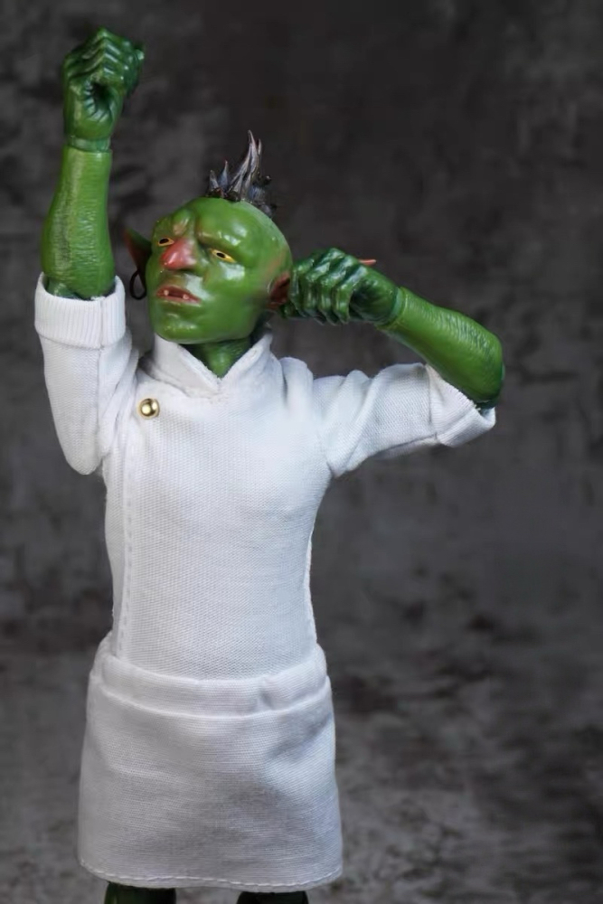 【Pre-order】1/12 Action Figure Chef Costume Set (Clothing Only)