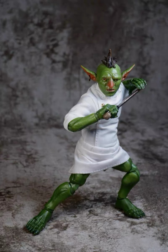 【Pre-order】1/12 Action Figure Chef Costume Set (Clothing Only)