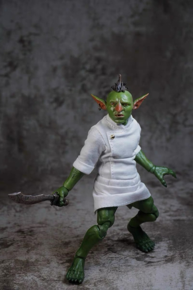 【Pre-order】1/12 Action Figure Chef Costume Set (Clothing Only)