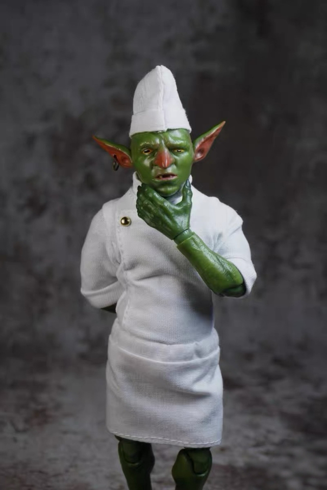 【Pre-order】1/12 Action Figure Chef Costume Set (Clothing Only)