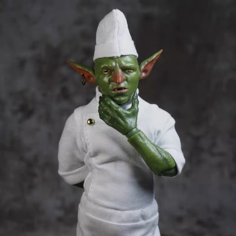 【Pre-order】1/12 Action Figure Chef Costume Set (Clothing Only)