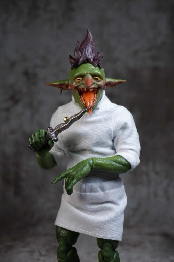 【Pre-order】1/12 Action Figure Chef Costume Set (Clothing Only)