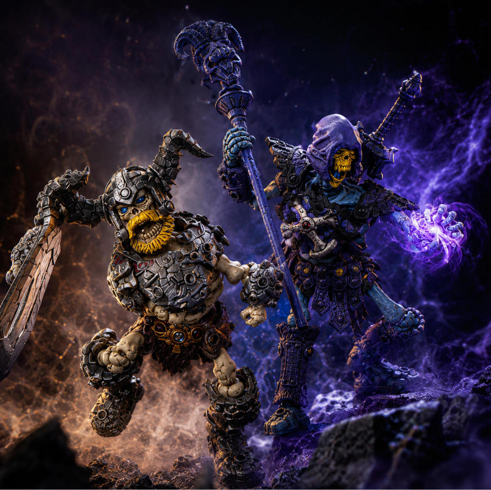 【Pre-order】Youto toy 1/12 Skeleton Army Frenzy Warrior: Skeleton Berserker / Arcane Mage: Skeleton Summoner Action Figure
