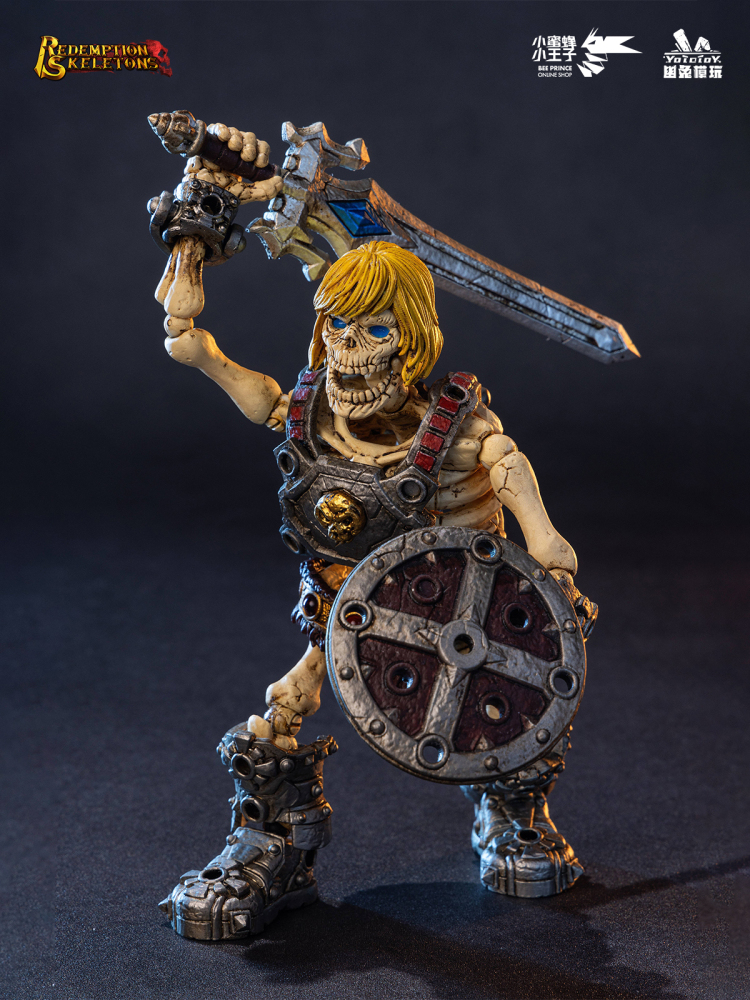 【Pre-order】Youto toy 1/12 Skeleton Army Frenzy Warrior: Skeleton Berserker / Arcane Mage: Skeleton Summoner Action Figure