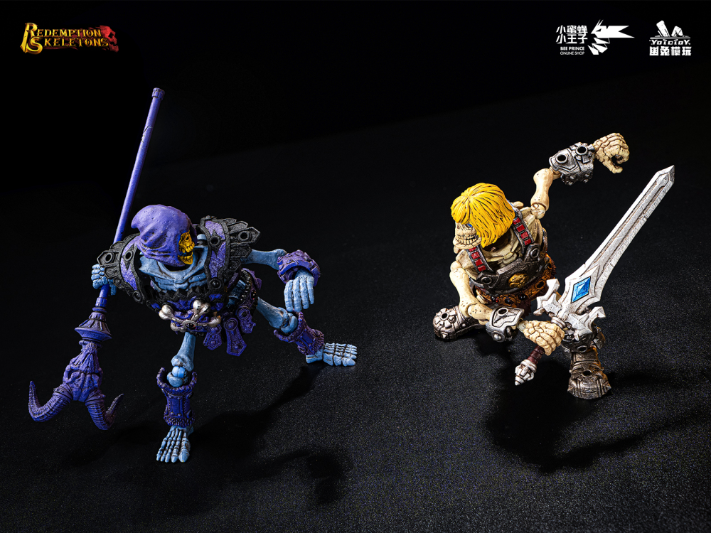 【Pre-order】Youto toy 1/12 Skeleton Army Frenzy Warrior: Skeleton Berserker / Arcane Mage: Skeleton Summoner Action Figure