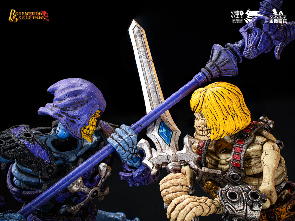 【Pre-order】Youto toy 1/12 Skeleton Army Frenzy Warrior: Skeleton Berserker / Arcane Mage: Skeleton Summoner Action Figure