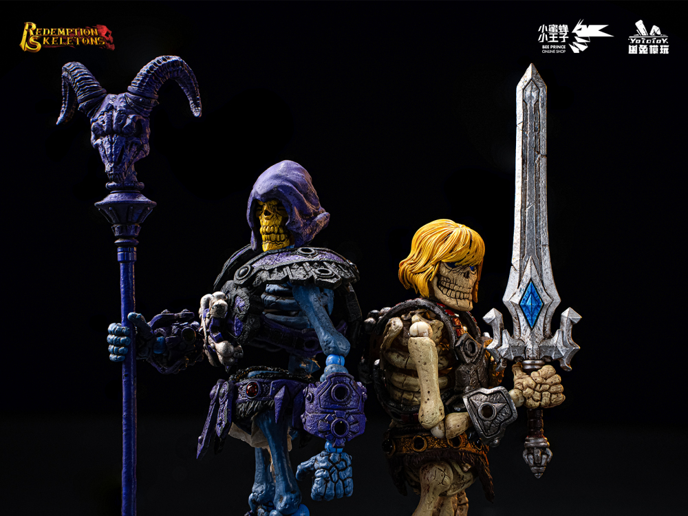 【Pre-order】Youto toy 1/12 Skeleton Army Frenzy Warrior: Skeleton Berserker / Arcane Mage: Skeleton Summoner Action Figure