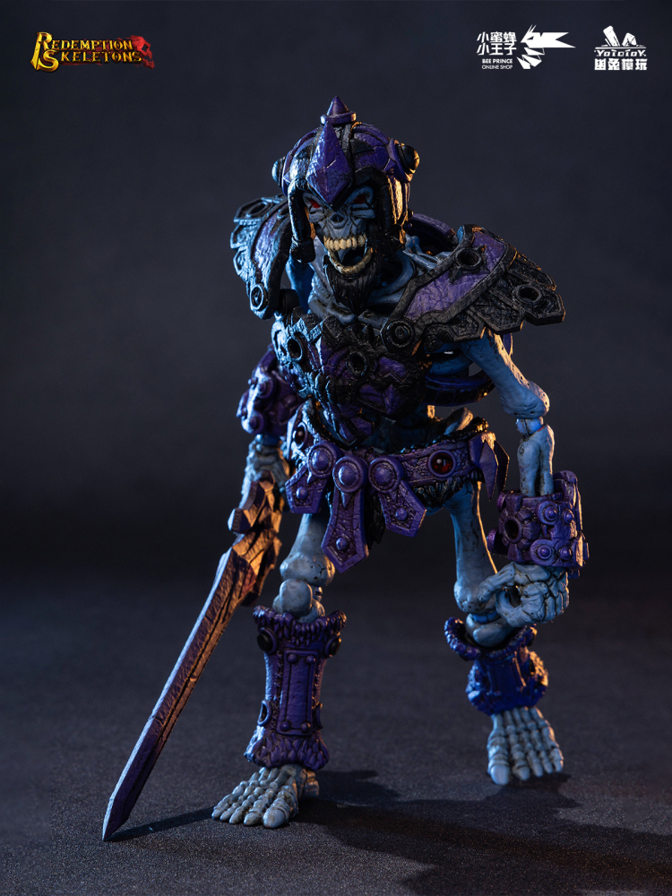【Pre-order】Youto toy 1/12 Skeleton Army Frenzy Warrior: Skeleton Berserker / Arcane Mage: Skeleton Summoner Action Figure