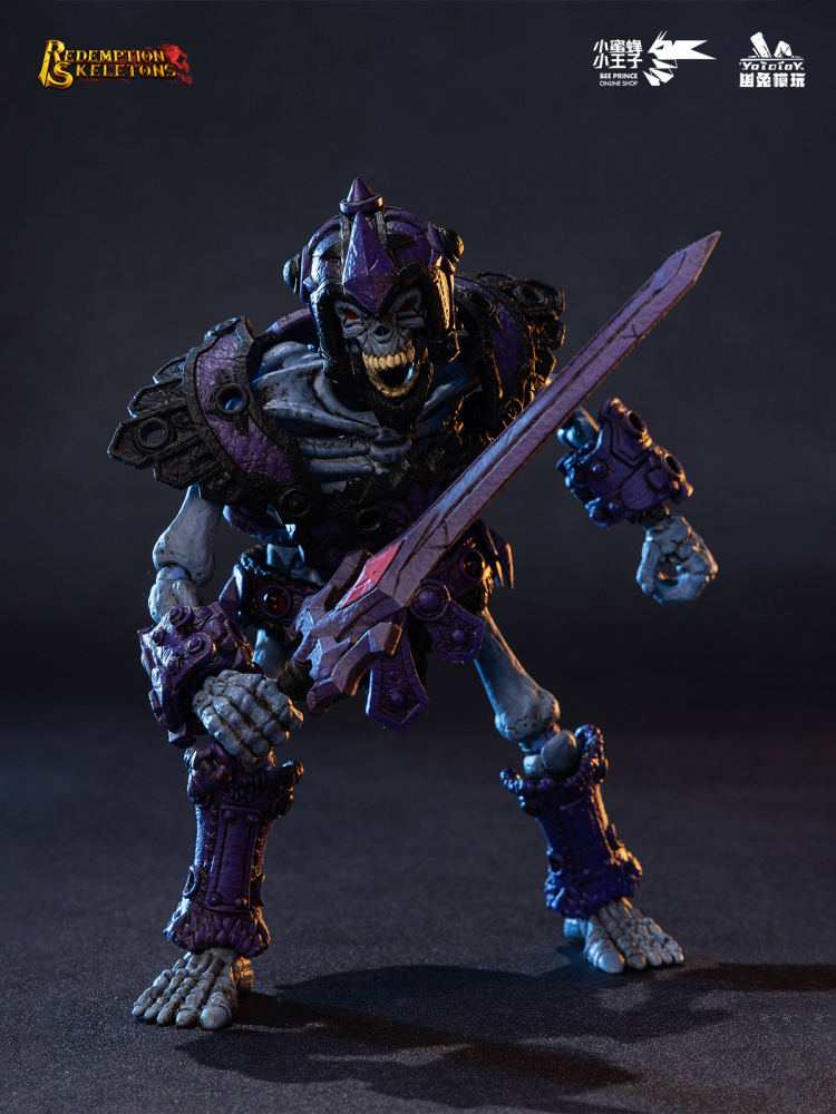 【Pre-order】Youto toy 1/12 Skeleton Army Frenzy Warrior: Skeleton Berserker / Arcane Mage: Skeleton Summoner Action Figure