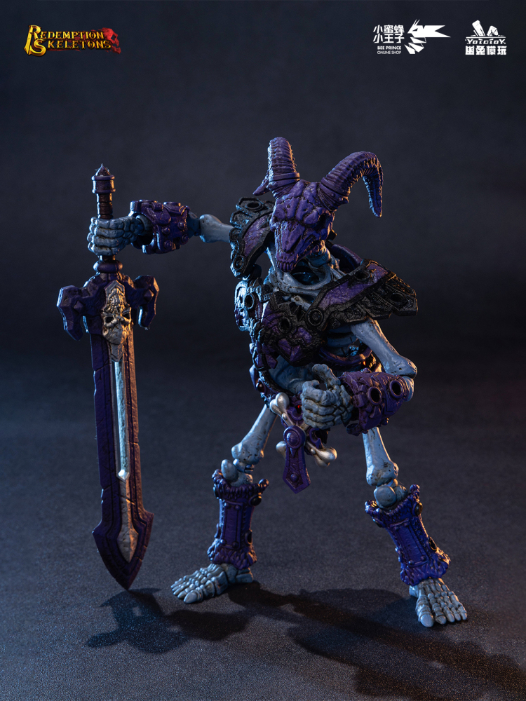 【Pre-order】Youto toy 1/12 Skeleton Army Frenzy Warrior: Skeleton Berserker / Arcane Mage: Skeleton Summoner Action Figure