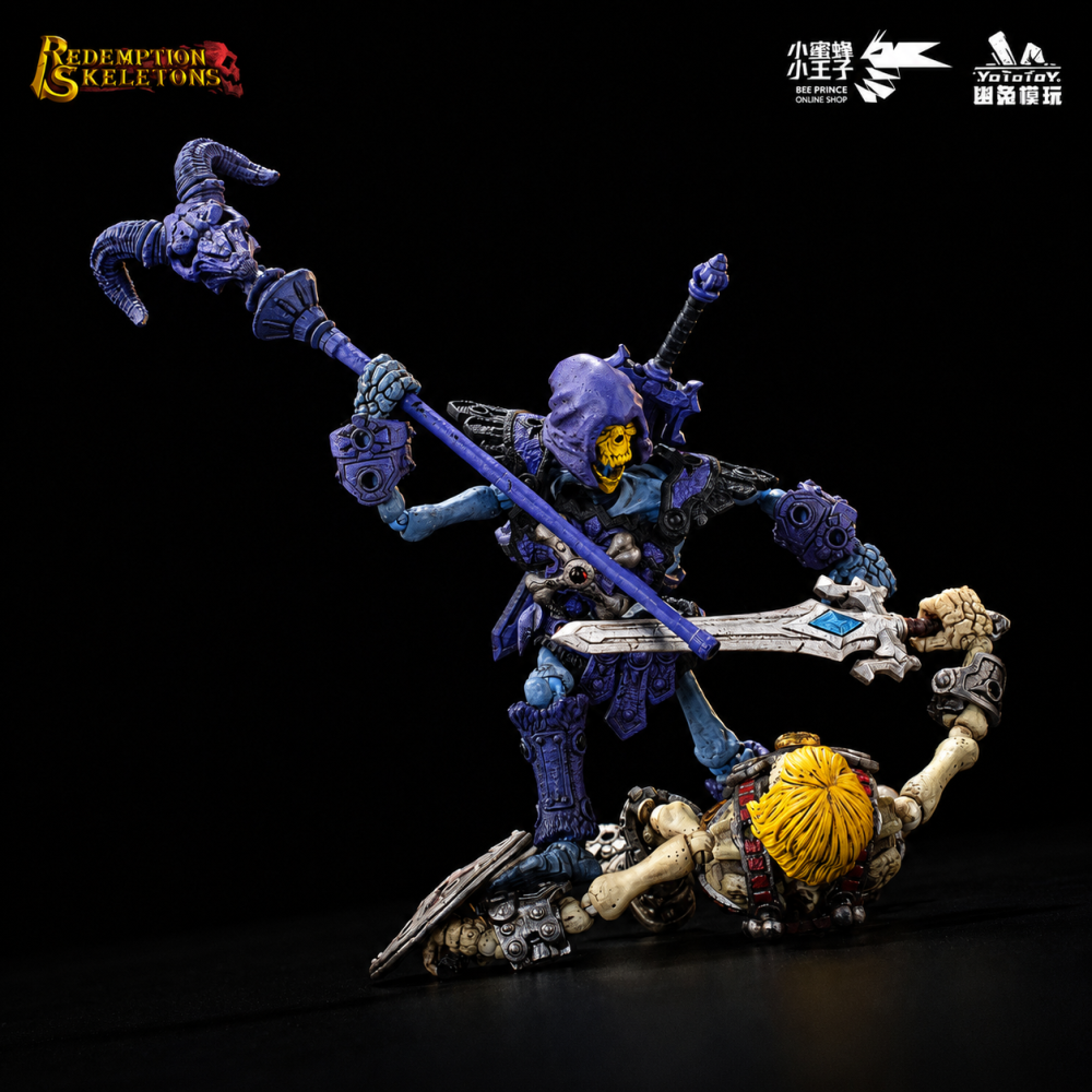 【Pre-order】Youto toy 1/12 Skeleton Army Frenzy Warrior: Skeleton Berserker / Arcane Mage: Skeleton Summoner Action Figure