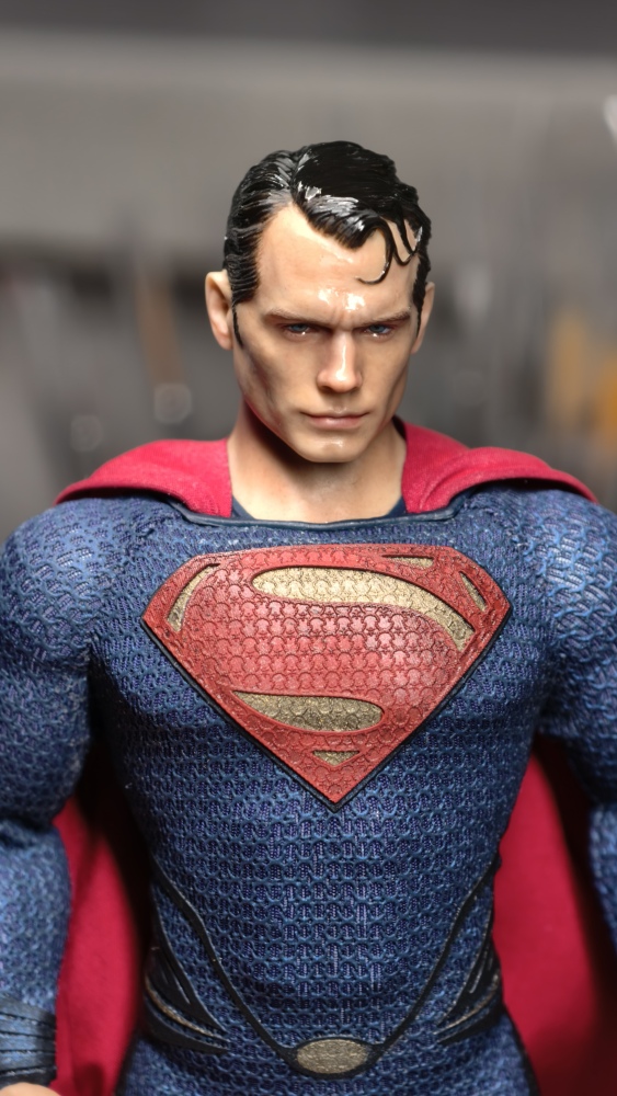 【Pre-order】1/12 Rainy Night Superman Head Sculpture