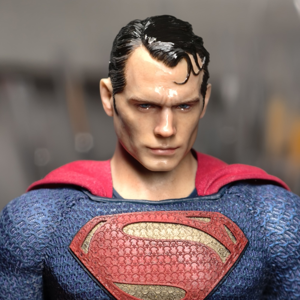 【Pre-order】1/12 Rainy Night Superman Head Sculpture