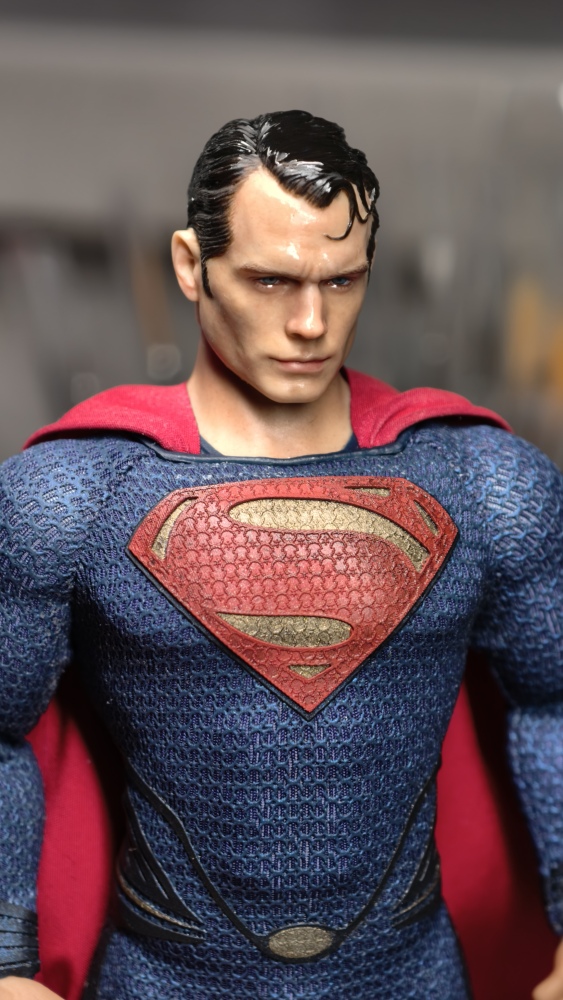 【Pre-order】1/12 Rainy Night Superman Head Sculpture