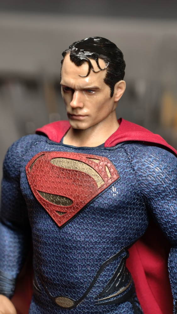 【Pre-order】1/12 Rainy Night Superman Head Sculpture