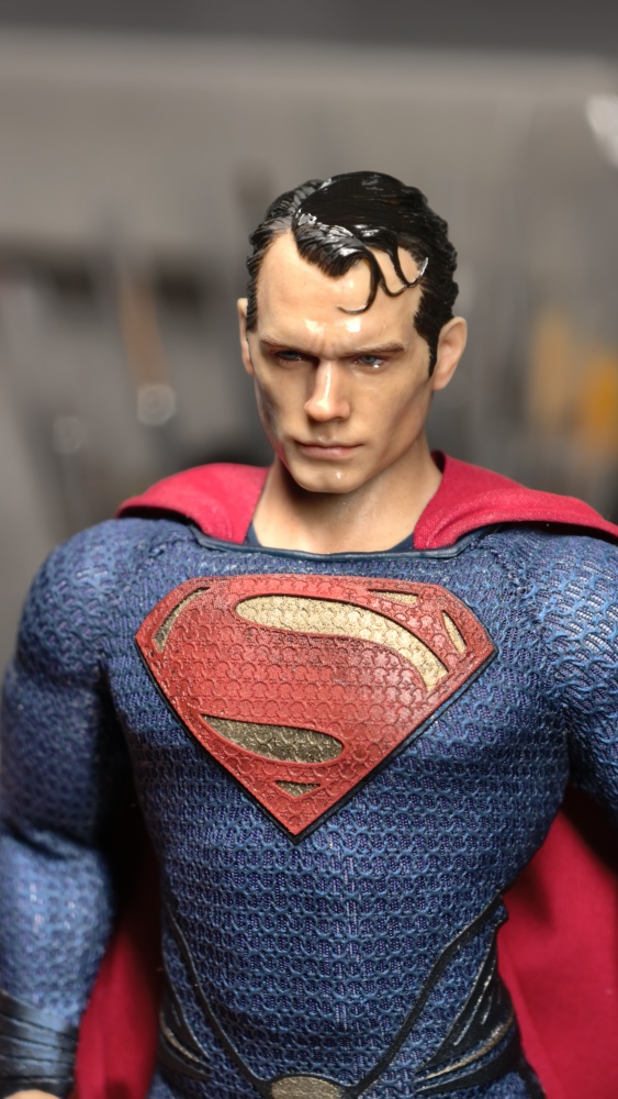 【Pre-order】1/12 Rainy Night Superman Head Sculpture