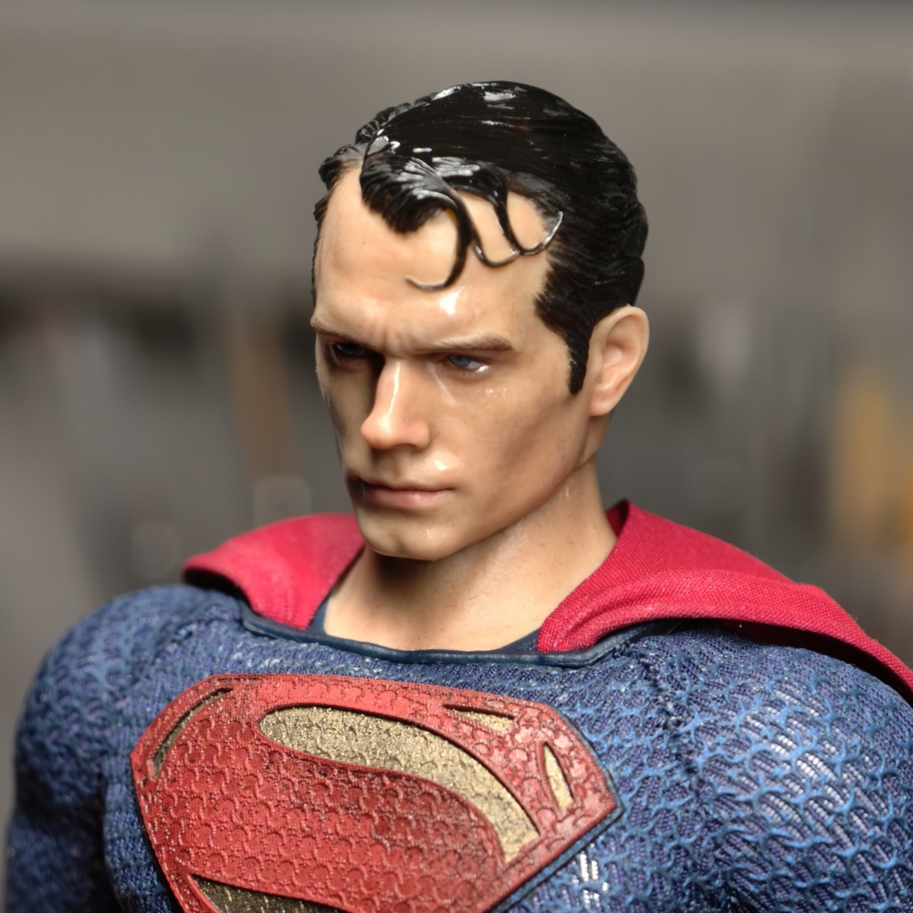 【Pre-order】1/12 Rainy Night Superman Head Sculpture