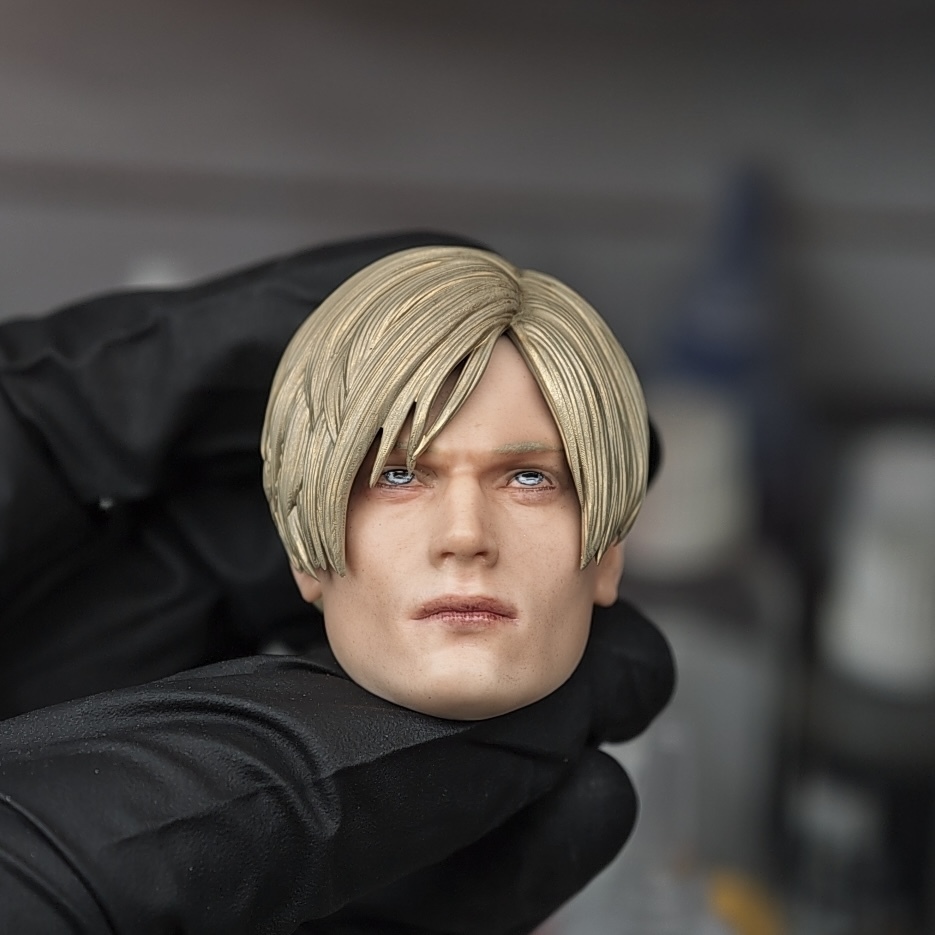 【Pre-order】 1/12 Resident Evil 4/9, Leon Head Sculpture