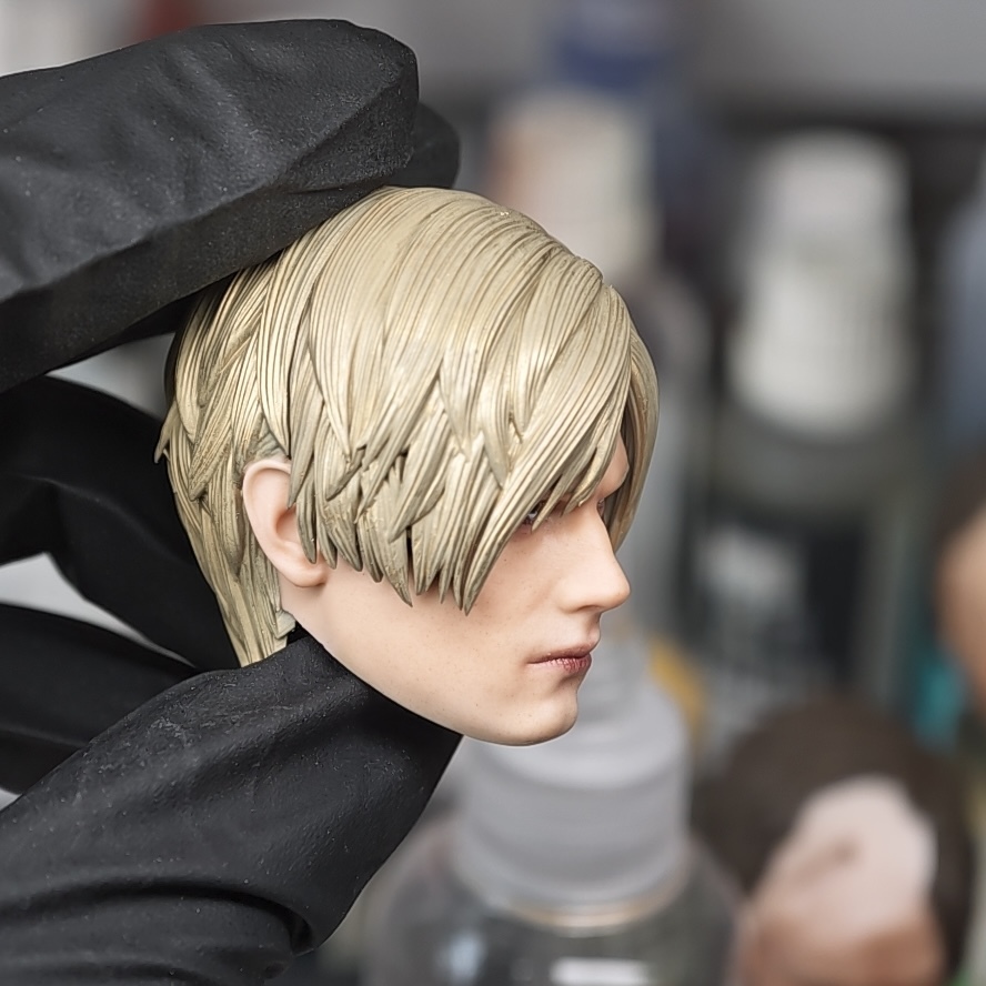 【Pre-order】 1/12 Resident Evil 4/9, Leon Head Sculpture