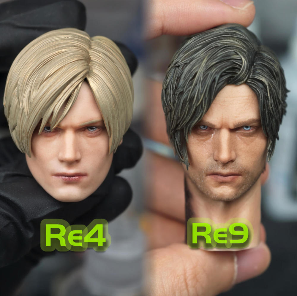 【Pre-order】 1/12 Resident Evil 4/9, Leon Head Sculpture