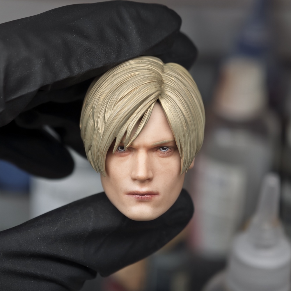 【Pre-order】 1/12 Resident Evil 4/9, Leon Head Sculpture