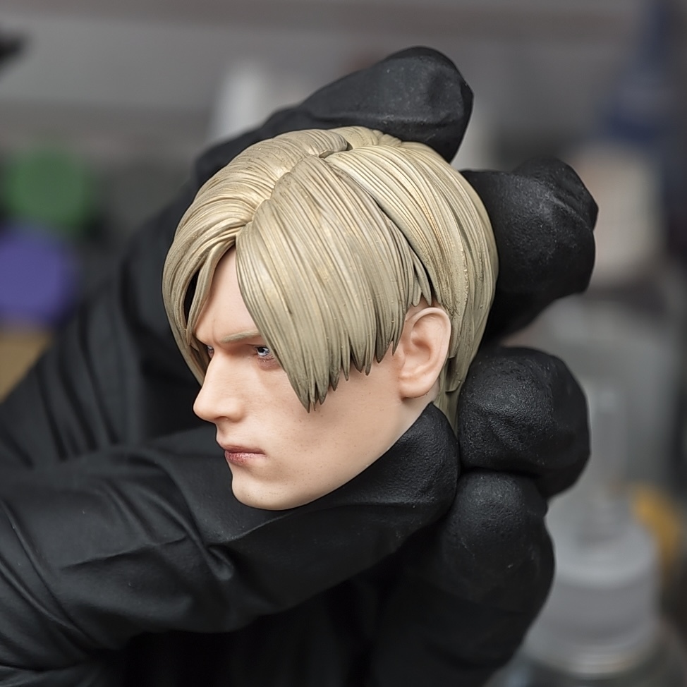 【Pre-order】 1/12 Resident Evil 4/9, Leon Head Sculpture