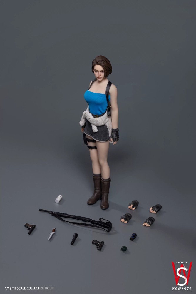 【Pre-order】1/12 SWTOYS FS079 Jill Valentine  action figure