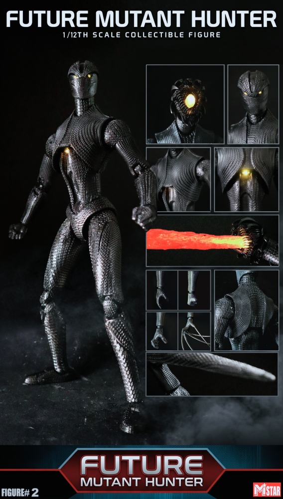 【Pre-order】1/12 M_Star designed Future Mutant Hunter action figure