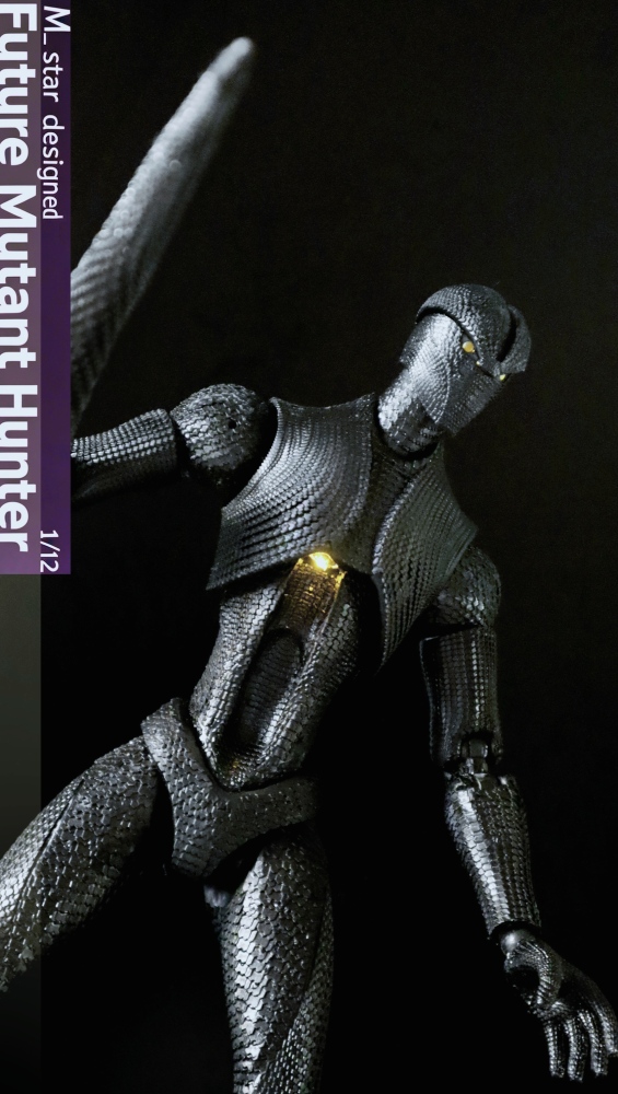 【Pre-order】1/12 M_Star designed Future Mutant Hunter action figure