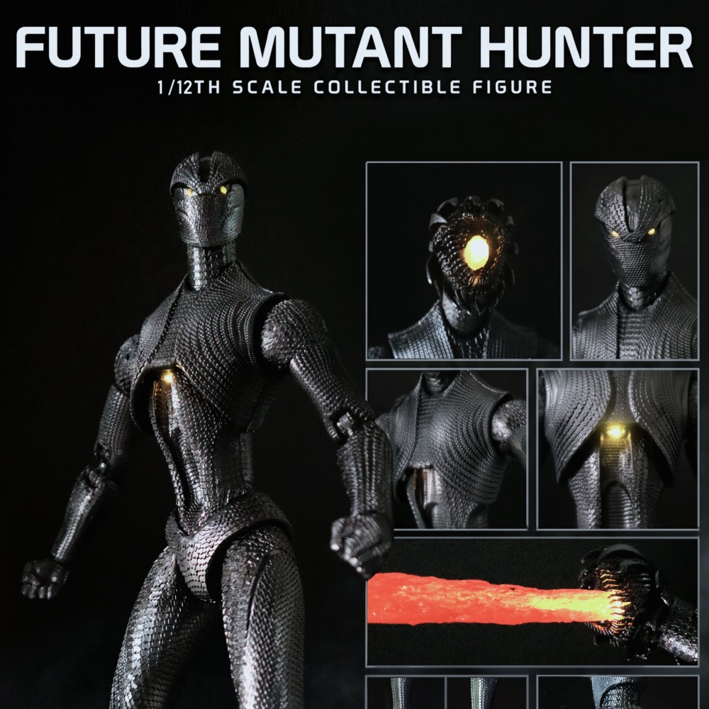 【Pre-order】1/12 M_Star designed Future Mutant Hunter action figure