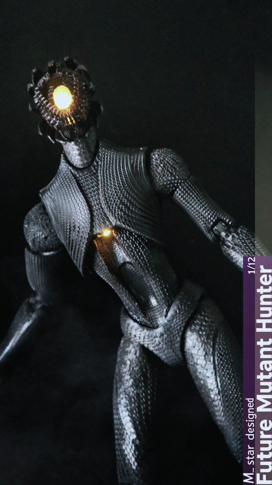 【Pre-order】1/12 M_Star designed Future Mutant Hunter action figure