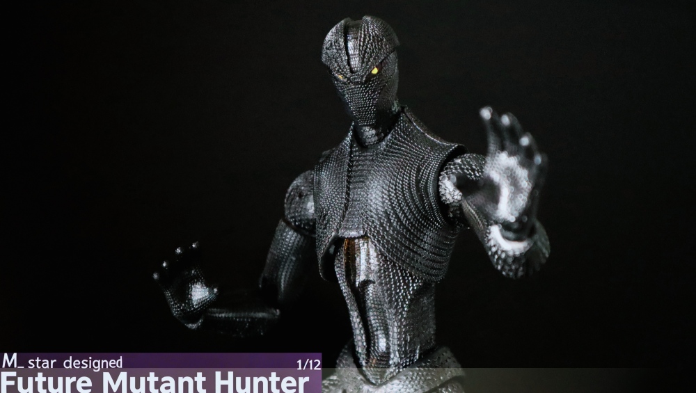 【Pre-order】1/12 M_Star designed Future Mutant Hunter action figure