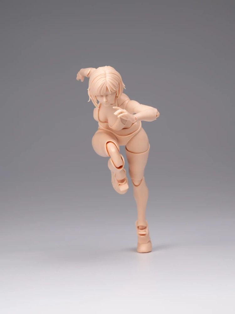 【Pre-order】1/12 Romankey  Highly Articulated Female Body Mia Unpainted Version